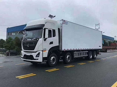 东风天龙前四后八国六冷藏车